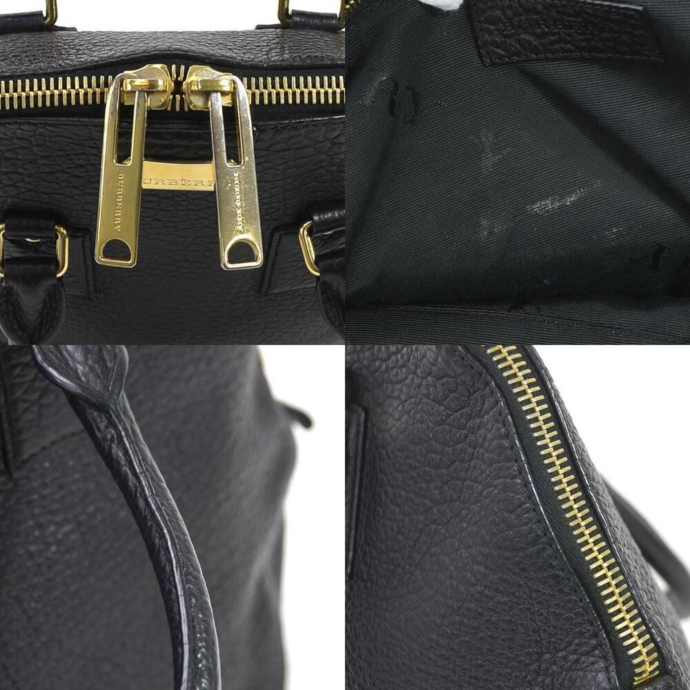 Burberry handbag leather black - Picture 4 of 5